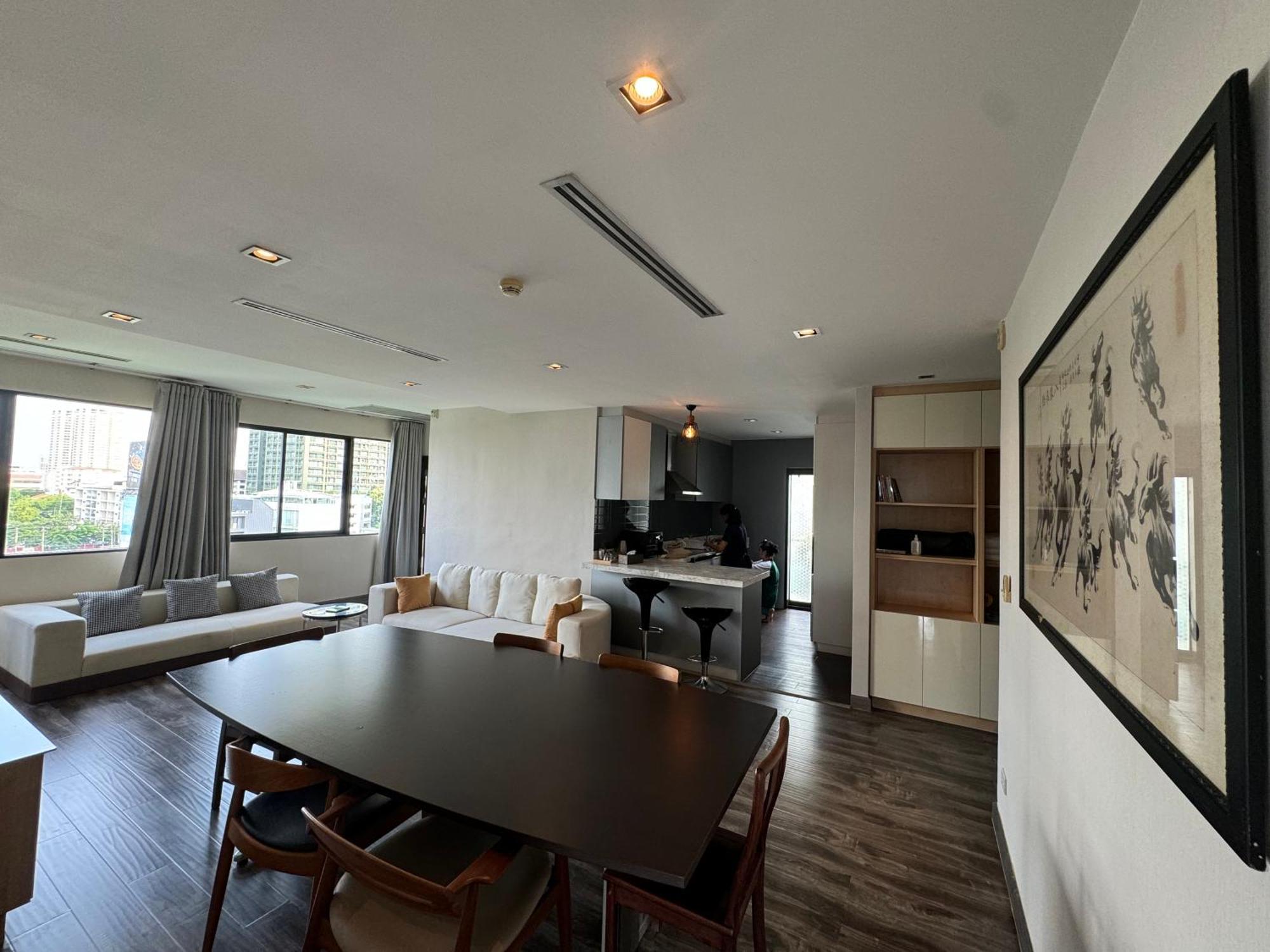 W8 Condo, Top Floor Luxe 3 Bedroom Penthouse, Hip Central Bangkok Area, 5 Mins From Thonglo Bts Station Dış mekan fotoğraf
